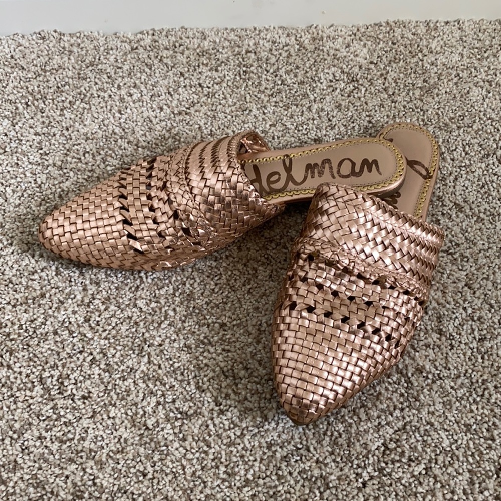 Sam Edelman Metallic Mules